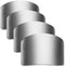 Finger Guards for Cutting, 4 Pcs Stainless Steel Finger Protector for Cutting Food, Knife Guard, Chopping Protector for Dicing and Slicing in Kitc...