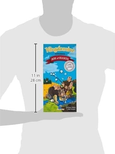 Blue Orange Games Kingdomino Age of Giants Expansion - Kids, Family or Adult Strategy Board game extension for award winning Kingdomino or Queendo...