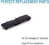 Adhiper Replacement Headband Hinge Clip Cover + Pin Repair Parts Kits Compatible for Solo3 Wireless Solo2 Wireless Over-Ear Headphones?Matte Black...