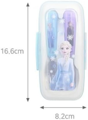Frozen Elsa Fork and Spoon Flatware Set with Case...