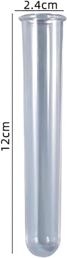 9Pcs Clear Test Tubes for Plant Propagation Station Hydroponic/Flowers for Home Office Desktop Decoration(Test Tube)...