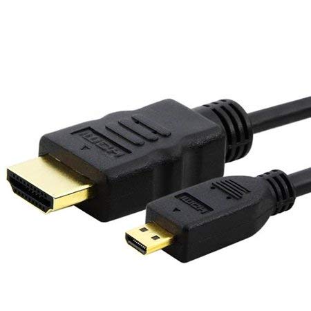 Master Cables Extra Long 10 Foot Micro HDMI HD Video Cable for GoPro and Other Action Camera - Compatible with Hero 3, Hero 4, Hero 5, Hero 5 Blac...