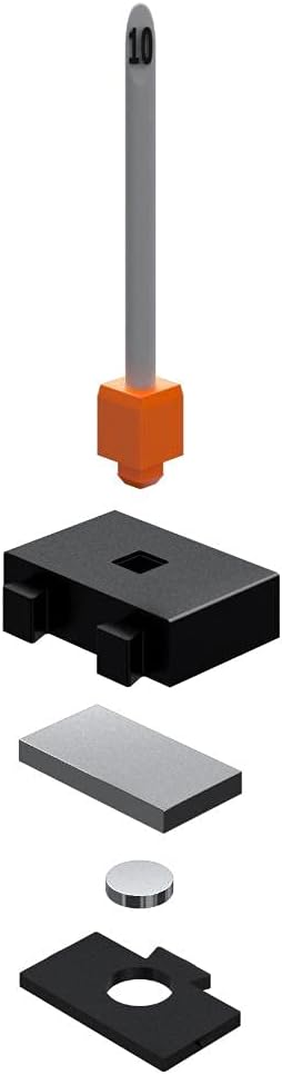 ToolBox Widget Socket Organizer ? Inch Pro Series – Modular Magnetic Socket Holder with Missing Tool Indicator – Size Stems NOT Included - 1 Pack,...