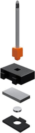 ToolBox Widget Socket Organizer ? Inch Pro Series – Modular Magnetic Socket Holder with Missing Tool Indicator – Size Stems NOT Included - 1 Pack,...