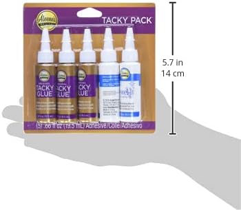 Aleene's Glue 24354 AR24354 Mini Tacky Pack Tacky Wash It Jewel It...