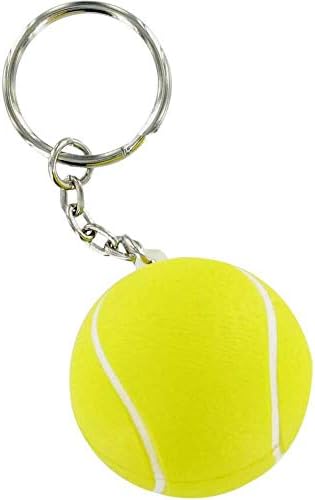 iMagitek 15 Pack Tennis Ball Keychains for Kids Party Favors Supplies, School Carnival Prizes, Party Bag Gift Fillers, Tennis Ball Stress Relieve ...