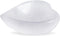Selenite Crystal Heart Shaped Bowl 10cm, Crystals Smudging Bowl for Reiki Healing, Anxiety Relief & Meditation. Ideal for gift & Home Decor - Whit...
