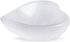 Selenite Crystal Heart Shaped Bowl 10cm, Crystals Smudging Bowl for Reiki Healing, Anxiety Relief & Meditation. Ideal for gift & Home Decor - Whit...