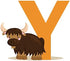 DEKOSH Animal Alphabet Kids Wall Decals - Peel & Stick Educational Baby Stickers for Playroom, Classroom Decoration...