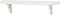 1Pc White Dollhouse Wall Shelf, 1:12 Scale Miniature Dollhouse Accessories, White Doll House Storage Wall Shelf for Kitchen Scene, Dollhouse Décor...