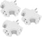 3 Plug Outlet Adapter (T-shaped),Heavy Duty Outlet Extender?T-Shaped Adapter?Grounded Wall Adapter, Turn 1 to 3 Outlet, UL Certified, White (3PACK...