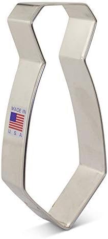 Neck Tie Cookie Cutter, 4.75" Made in USA by Ann Clark...