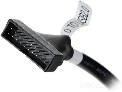 3 Pack USB 3.0 Header to USB 2.0 Motherboard Adapter 19 Pin to 9 Pin Connector Cable Front Panel USB3.0 to 2.0 Converter 19pin Male to 9pin Female...