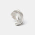 Helen de Lete Simple Style Original Feather From Heaven 925 Sterling Silver Open Ring for Women...