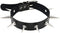 Black Spiked Leather Choker Collar Necklace for Women Gothic Punk PU Chokers Necklaces Halloween Costumes Cosplay Accessories for Women Spike Chok...