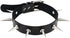 Black Spiked Leather Choker Collar Necklace for Women Gothic Punk PU Chokers Necklaces Halloween Costumes Cosplay Accessories for Women Spike Chok...