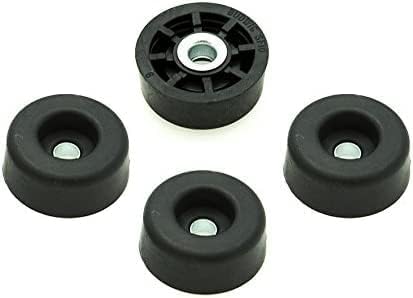 Set of 4, Air Compressor Rubber Feet Foot Mount Vibration Pads For Many Pressure Washers, Compressors, Generators...