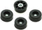 Set of 4, Air Compressor Rubber Feet Foot Mount Vibration Pads For Many Pressure Washers, Compressors, Generators...
