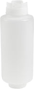 Restaurantware 32oz. FIFO Inverted Plastic Squeeze Bottle with Refill and Dispensing Lids - First In First Out - Perfect for Restaurants Catering ...