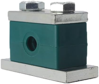 1 1/2'' Heavy Series Pipe Clamp, Polypropylene with 316 Stainless Steel Hardware, Weld Mounting...