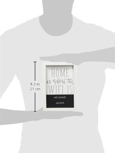 Mud Pie WiFi Home Decor Plaque...