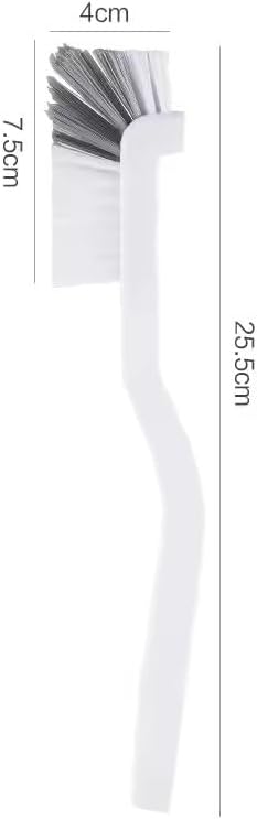 Byyeg Cleaning Essentials: 2-Pack Long-Handled Brush Set for Door Tracks, Tiles, and More - Toilet Brush - Dish Brush - Cleaning Brush - Edge Brus...