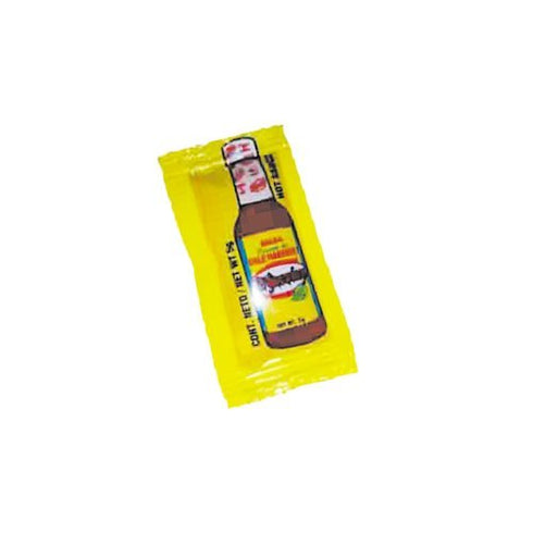 El Yucateco Red Habanero Hot Sauce Packets - 5 gram - 100 ct....