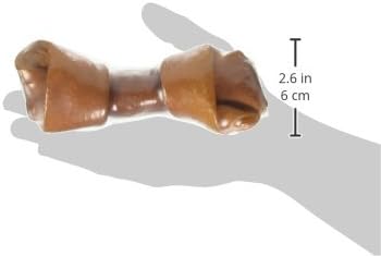 Pork Chomps Roasted Pork Skin Dog Chew, 6-inch Knot, 1 Count...