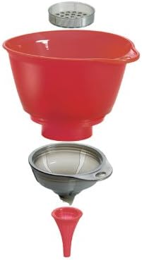 Cuisipro 3 in 1 Funnel Set Red...
