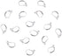 50PCS Silver 304 Stainless Steel Lever Back Earrings Earwire Findings for Earring Making,DIY Accessories,10x15mm...