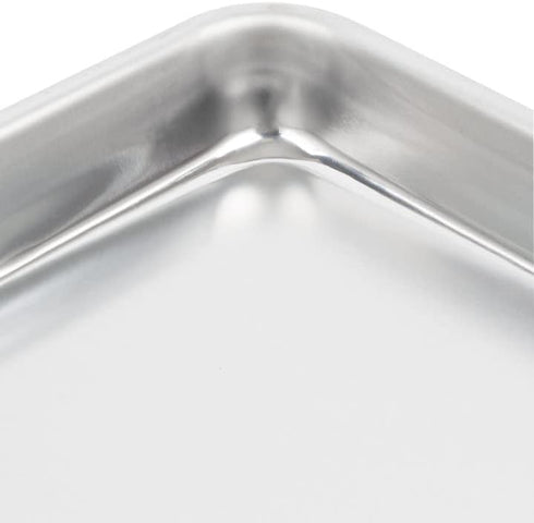 Vollrath (5220) Wear-Ever Collection Quarter-Size Sheet Pans, Set of 2 (9 1/2-Inch x 13-Inch, Aluminum)...