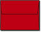 Red A2 Envelopes - 50 Envelopes - 5 3/4 x 4 3/8 - Great for Christmas, Valentines, and Patriotic Holidays...