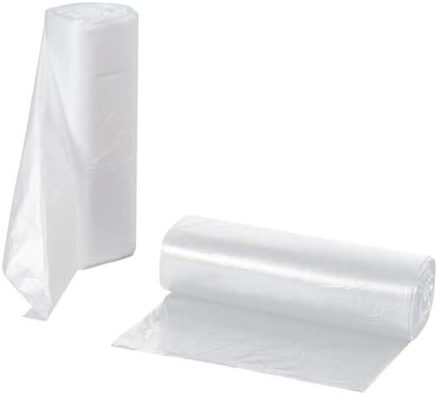 High Density Trash Liners - Natural, 7-10 Gallon.23 Mil....