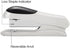 1Pc Gray Desktop Stapler Portable Stapler with 25 Sheet Capacity,Two Binding Modes,Classic Staplers, Durable Staplers for Office School Home Use S...