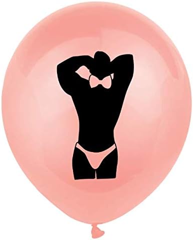 40Pcs Rose Gold Bachelorette Party Balloons, Bachelorette Party Decorations Set, Hen Party Decorations, Bridal Shower Decorations, Engagement Part...