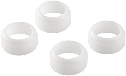 Wilton 4 Piece Decorating Tip Coupler Ring Set...