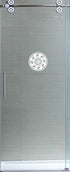 Glass Door Decals – Double-Sided Safety Stickers to Prevent Accidental Collisions (Set of 2) (Clear Mandala)...