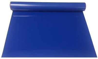 Siser 12"x5' Heat Transfer Vinyl for T-Shirts and Apparel HTV Easyweed for Silhouette Cameo, Cricut Cutter and Heat Press (Royal Blue)...