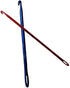 Zuoyou 3PCS Aluminum Tunisian Afghan Crochet Hook DIY Knitting Needles Tool with an Eye 2.75/4/6mm......