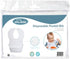 Convenient Disposable Pocket Bibs (Pack of 12) - Perfect for BLW, Restaurants, Traveling, Vacation and On-The-Go Feeding, Mess-Free Mealtimes, Tra...