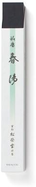 SHOYEIDO Premium Japanese Incense Sticks - Shun-You - Beckoning Spring...