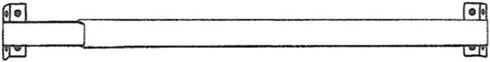 Graber Flat Lock-Seam Sash Rod (6 to 11-Inch Adjustable Width, White)...