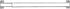 Graber Flat Lock-Seam Sash Rod (6 to 11-Inch Adjustable Width, White)...