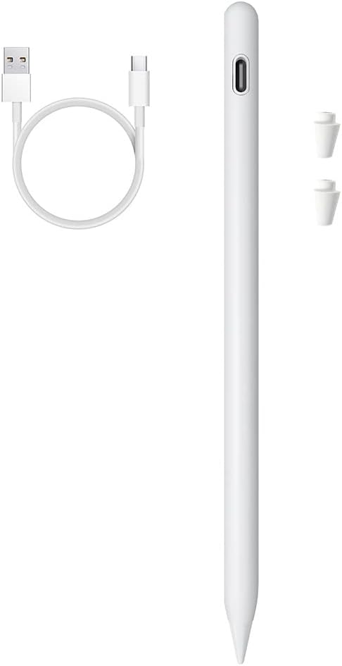Stylus Pen Universal Touchscreen Active Stylus Digital Pen High Sensitivity Capacitive Pencil Active Pen with 1.9mm Ultra Fine Tips for iPad iOS a...