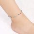 Turkish Blue Evil Eye Bracelet Anklets for Women Handmade Colorful Beads Ethnic Foot Chain Jewelry...