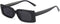 ENTHYI Rectangle Vintage Sunglasses for Women Retro 90s Square Female Chunky Glasses...
