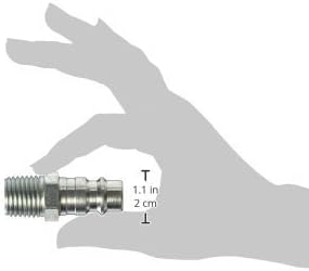 DeVilbiss (HC1166 1/4" Male Quick Disconnect, Factory...