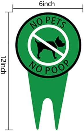 2Pack Yard Lawn Sign | Dog Urine Kils Plants Curb Your Dog Lawn Signs |Please Be Respectful Lawn Sign - Dog Signs for Yard...