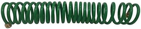 PVC Hose Recoil Hose Garden Hose EVA Curly Water Hose with Brass Connectors Watering Hose Coil Plastic Spring Hose Resistant Garden Coil Hose Self...