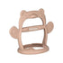 Baby Wrist Silicone Teether Soothing Pacifier for Infants 3+ Months Babies Pack of 1 Made in Korea Anti-Dropping (Bear-Cozy Beige)...